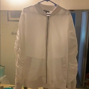 Zip up windbreaker